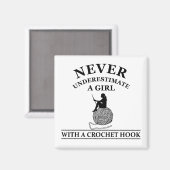 Aimant Guillemets au crochet amusants (Recto/Verso)