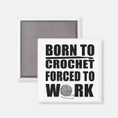 Aimant Guillemets au crochet amusants (Recto/Verso)