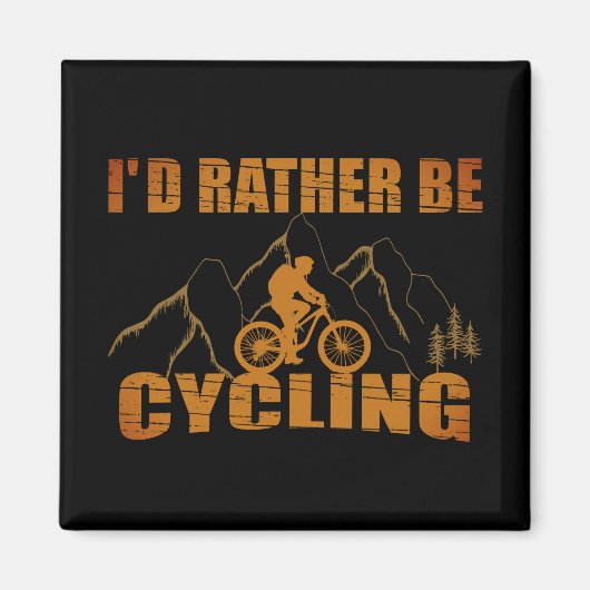 Aimant Guillemets motocyclistes amusants (Devant)