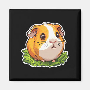 Aimant Guinea G Animaux Mignons Guinea G Comfort Colors A