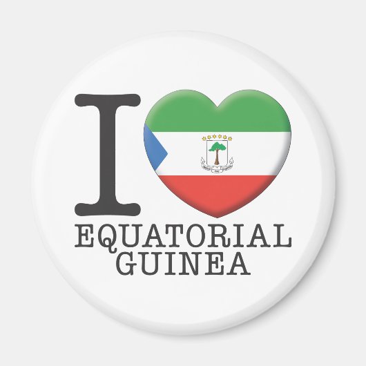 Aimant Guinée équatoriale (Devant)