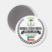 Aimant Guinée équatoriale (Recto/Verso)