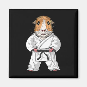 Aimant Guinée Karate de porc Ninja Jiu-jitsu Taekwondo Ma