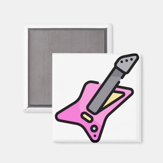 Aimant Guitare (Recto/Verso)