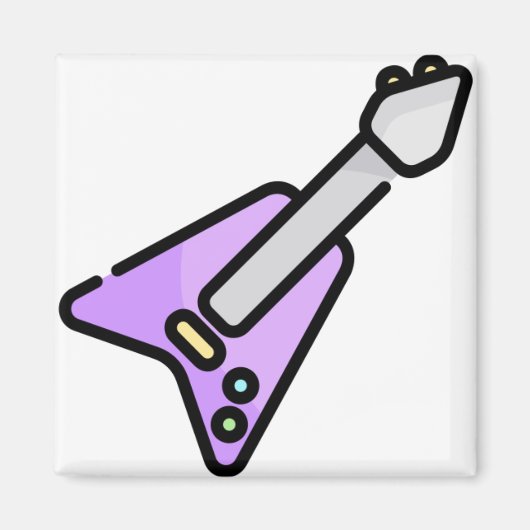 Aimant Guitare 2 (Devant)