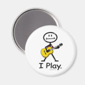 Aimant Guitare acoustique (Recto/Verso)