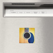 Aimant Guitare acoustique 6 cordes Dreadnought Design d'a (In Situ (Lave-vaisselle))