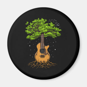 Aimant Guitare Acoustique Arbre De Vie