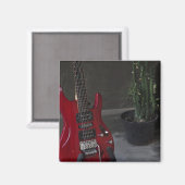 Aimant Guitare acoustique cool (Recto/Verso)