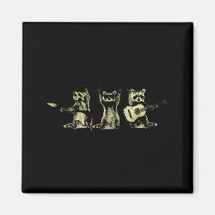 Aimant Guitare Acoustique Électrique Groupe de Musique Ra