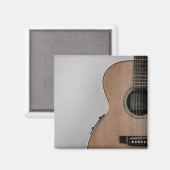 Aimant Guitare acoustique géniale (Recto/Verso)