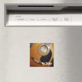 Aimant Guitare acoustique - Mon style (In Situ (Lave-vaisselle))