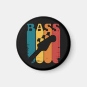 Aimant Guitare basse (Devant)