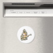 Aimant Guitare Blues Mann (In Situ (Lave-vaisselle))