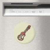Aimant Guitare Champignon (In Situ (Lave-vaisselle))