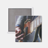Aimant Guitare de basse cool (Recto/Verso)