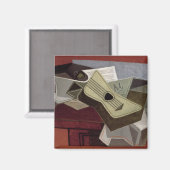 Aimant Guitare et journal, 1925 (Recto/Verso)