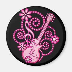 Aimant Guitare Girlie