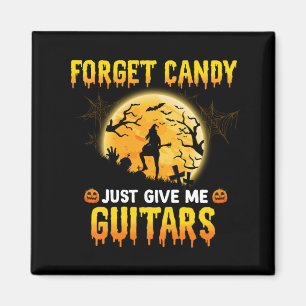 Aimant Guitare Jouer Sorcière Oublier Bonbons Juste Me Do