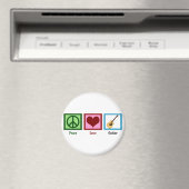 Aimant Guitare Peace Love (In Situ (Lave-vaisselle))