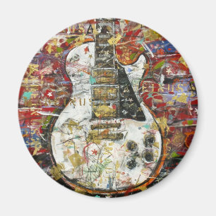 Aimant Guitare vintage -