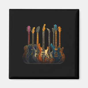 Aimant Guitares Guitaristes Musique Guitare Cadeaux Pour
