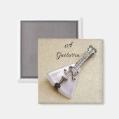 Aimant "Guitarra" (Recto/Verso)