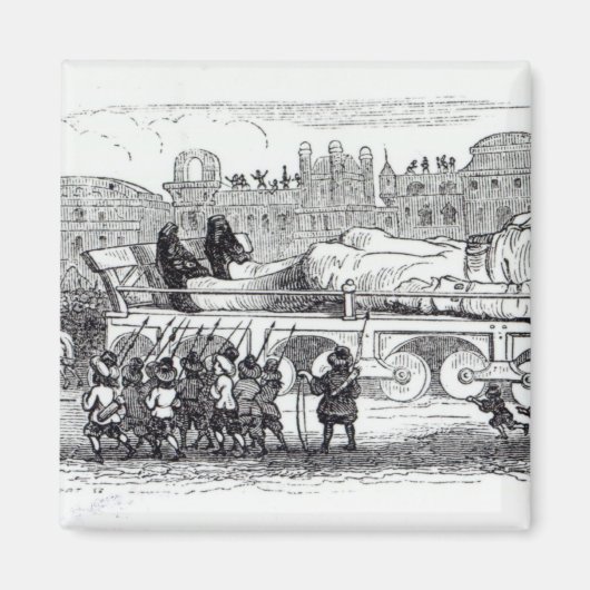Aimant Gulliver transporté à Lilliputian (Devant)