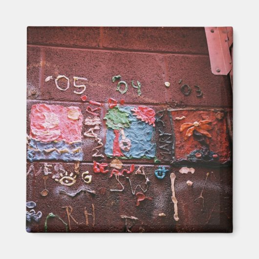 Aimant Gum murale (Devant)