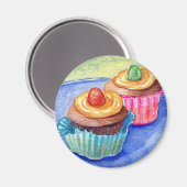 Aimant Gumdrop Cupcakes (Recto/Verso)