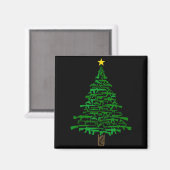 Aimant Guns Christmas Tree - Xmas Gift For Guns Lover (Recto/Verso)