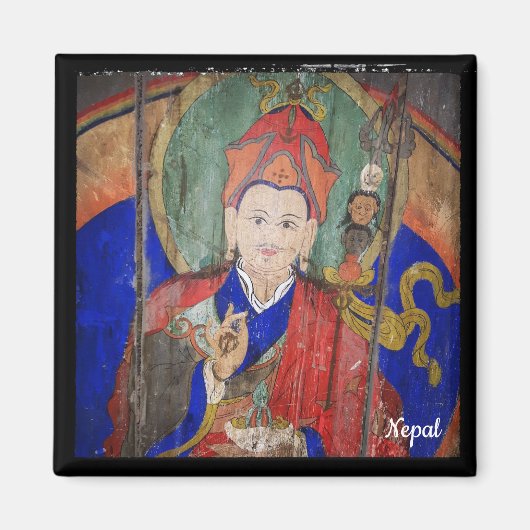 Aimant Guru Rinpoche, Népal - Pangboche Gompa (Devant)