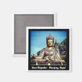 Aimant Guru Rinpoche, Padmasambhava, Pharping - Népal (Recto/Verso)