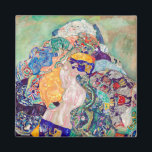 Aimant Gustav Klimt - Bébé / Berceau<br><div class="desc">Bébé / Berceau - Gustav Klimt,  Huile sur toile,  1917-1918</div>
