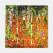 Aimant Gustav Klimt Birch Trees (Devant)