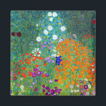 Aimant Gustav Klimt Cottage Garden<br><div class="desc">Jardin du chalet peint par Gustav Klimt vers 1905.</div>