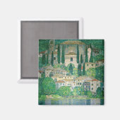Aimant Gustav Klimt - Église à Cassone (Recto/Verso)