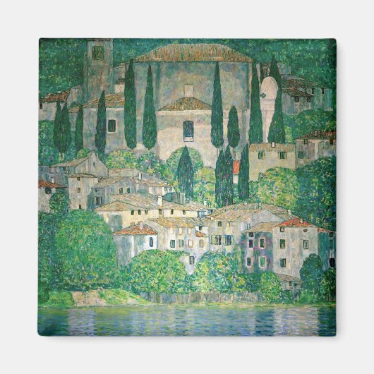 Aimant Gustav Klimt - Église à Cassone (Devant)