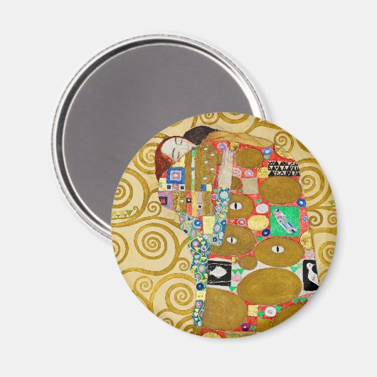 Aimant Gustav Klimt Exécution Nouveau Couple (Recto/Verso)