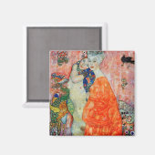 Aimant Gustav Klimt - Femmes amis (Recto/Verso)