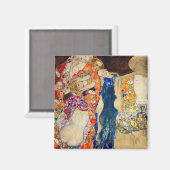Aimant Gustav Klimt - La mariée (inachevée) (Recto/Verso)