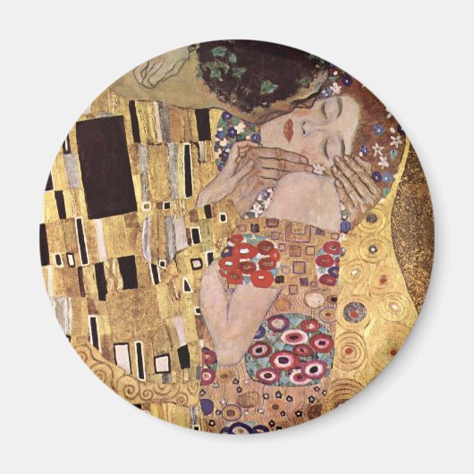 Aimant Gustav Klimt ~ Le baiser (Devant)