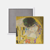 Aimant Gustav Klimt - Le baiser (Recto/Verso)