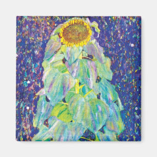 Aimant Gustav Klimt - Le Tournesol Peinture d'art fin