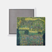 Aimant Gustav Klimt - Maison de campagne de l'Attersee (Recto/Verso)