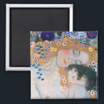 Aimant Gustav Klimt - Mère et Enfant<br><div class="desc">Mère et Enfant (détail de trois ans de femme) - Gustav Klimt,  Huile sur toile,  1905</div>