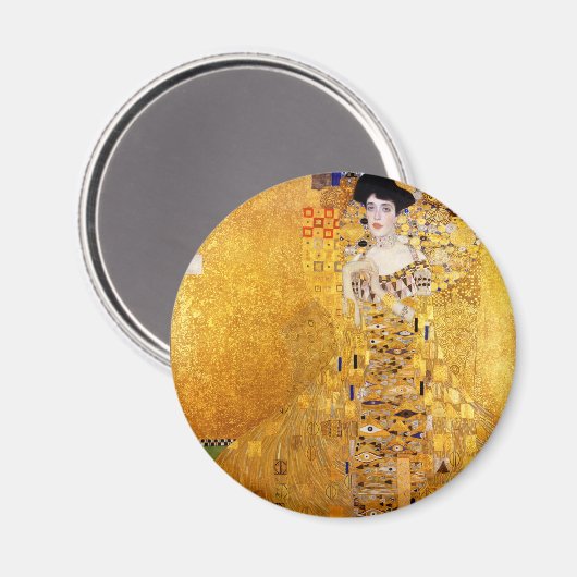 Aimant Gustav Klimt Portrait d'Adele Bloch-Bauer I (Recto/Verso)