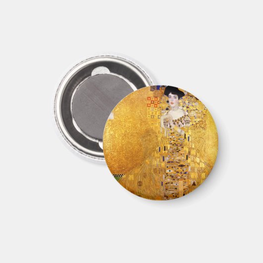 Aimant Gustav Klimt Portrait d'Adele Bloch-Bauer I (Recto/Verso)