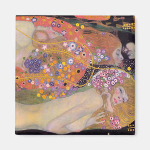 Aimant Gustav Klimt - Serpents d'eau II