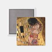 Aimant Gustav Klimt : The Kiss (Recto/Verso)